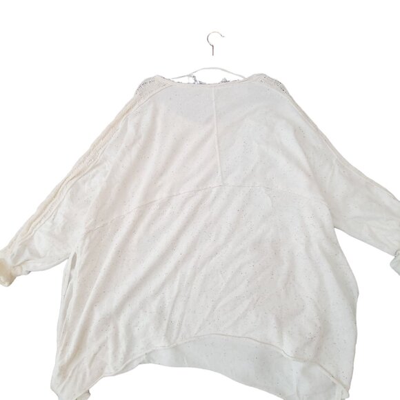 Free People My Girl Tunic Long Sleeve Pullover Tunic Cream Size M - Picture 5 of 12